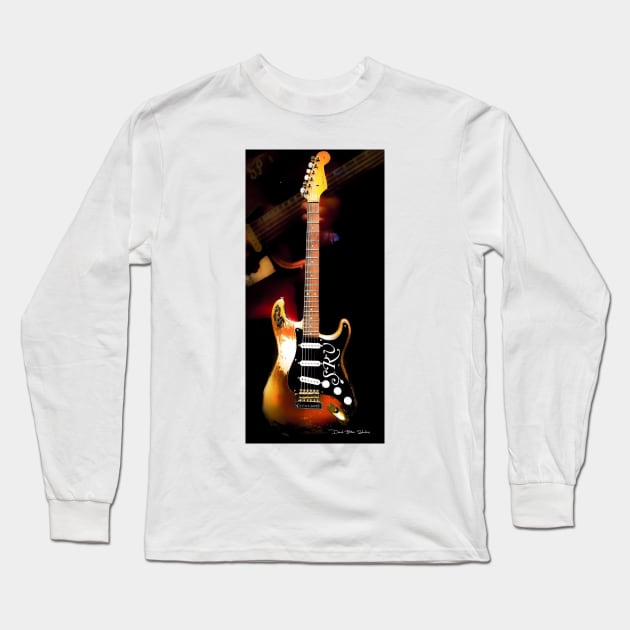 SRV - Number One Long Sleeve T-Shirt by davidbstudios